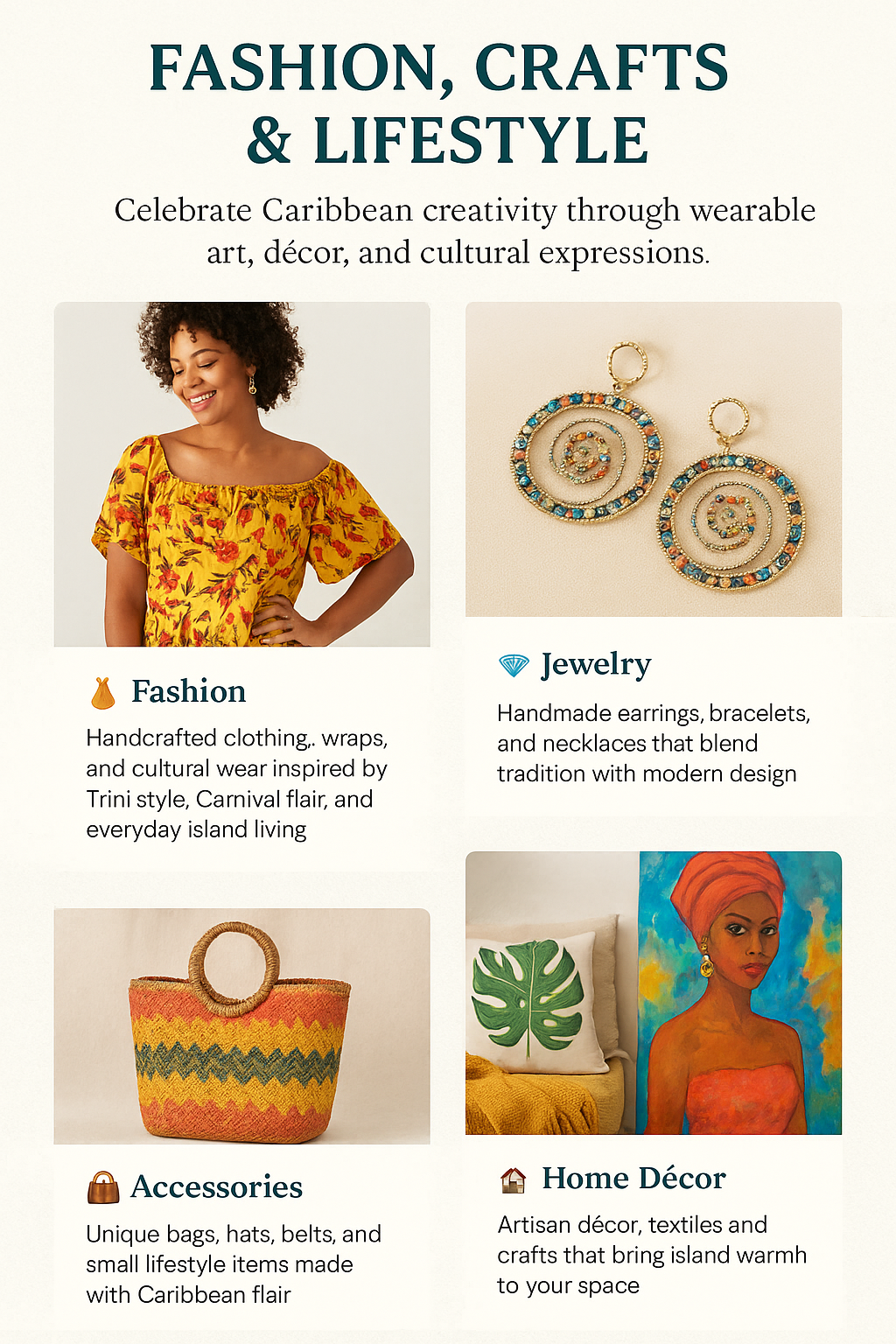 🎭 Fashion, Crafts & Lifestyle